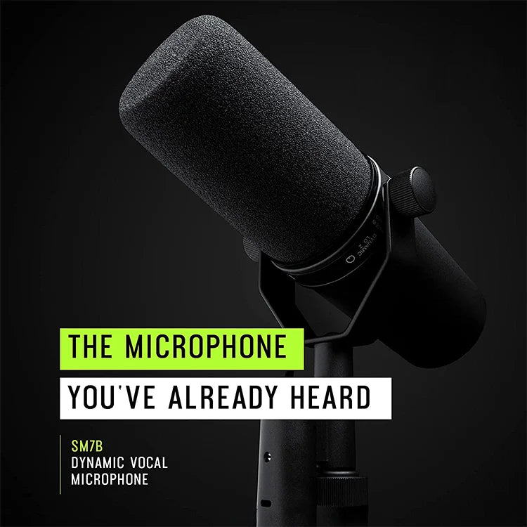 SM7B MICROFONE PARA PODCAST