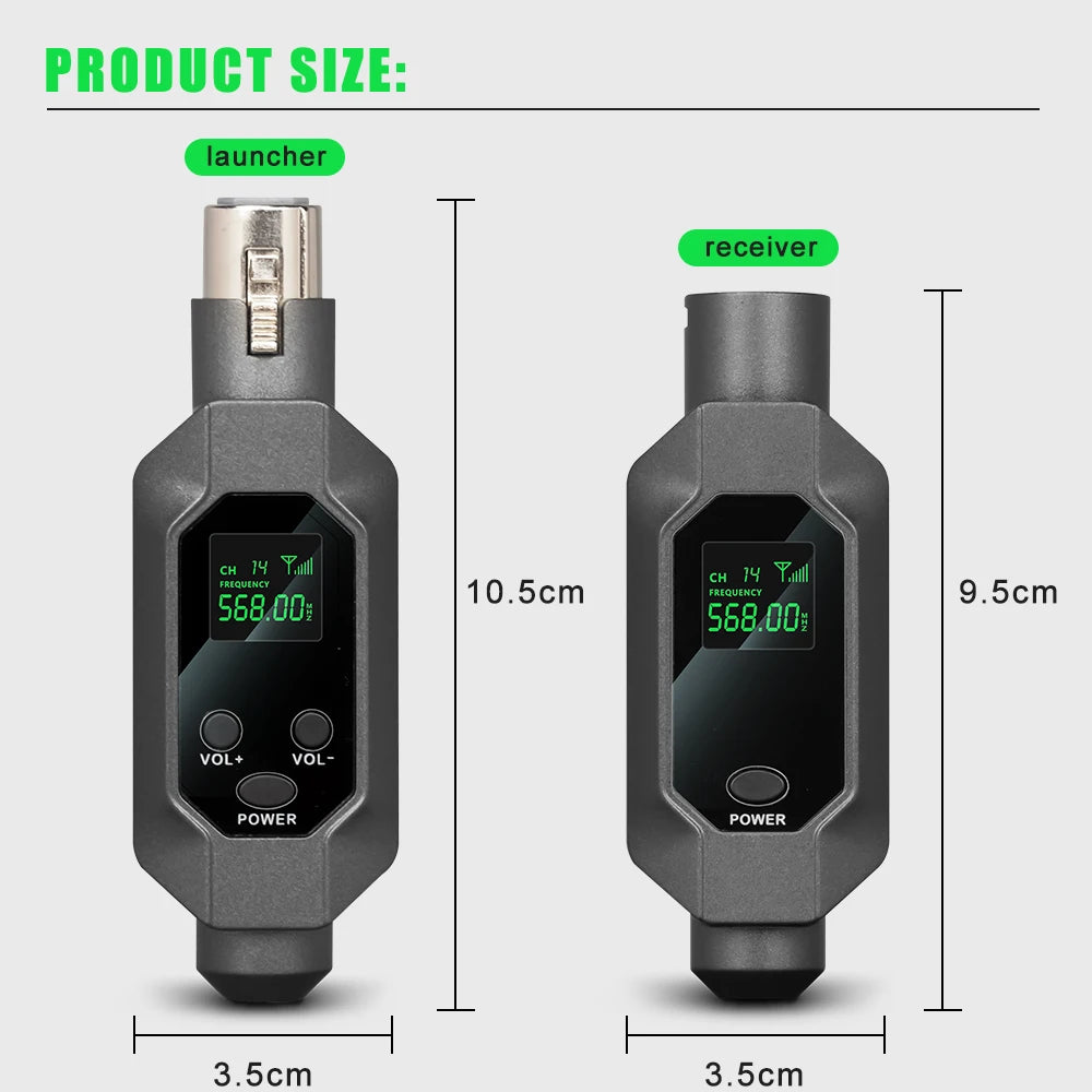 TRANSMISSOR XLR SEM FIO