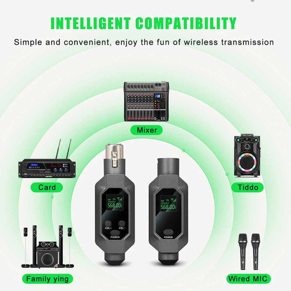 TRANSMISSOR XLR SEM FIO