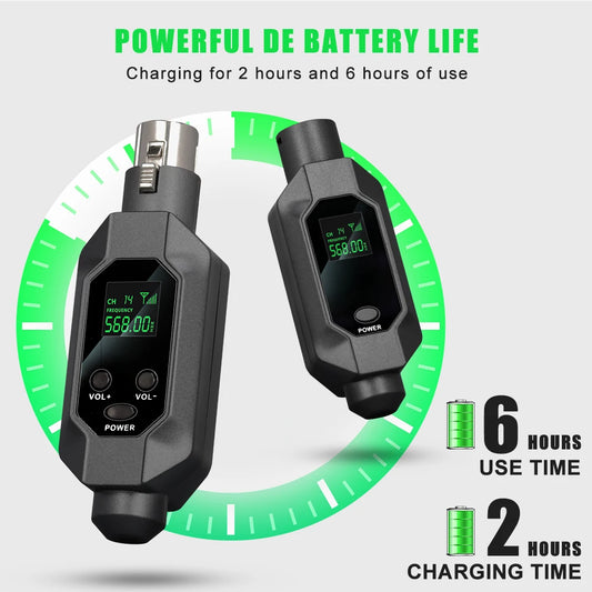 TRANSMISSOR XLR SEM FIO