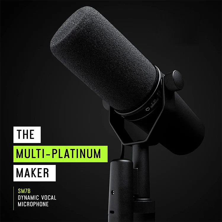 SM7B MICROFONE PARA PODCAST